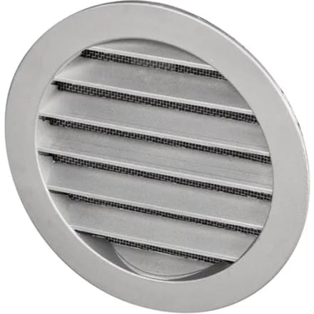 Sencys Rooster Rond (laag Model) 125mm Aluminium