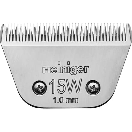 Heiniger Saphir Scheerkop nr. 15W – 1,0 mm voor paarden en honden