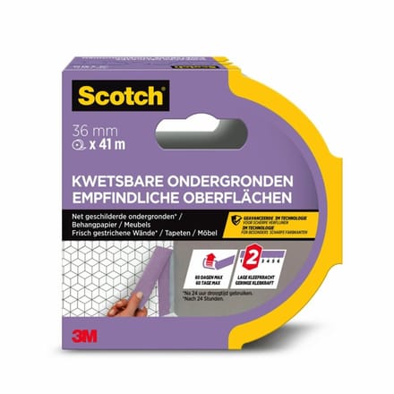 Scotch afdekplakband, 36 mm x 41 m, PEFC