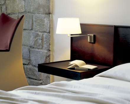 Santa & Cole - Americana Wandlamp - wit linnen
