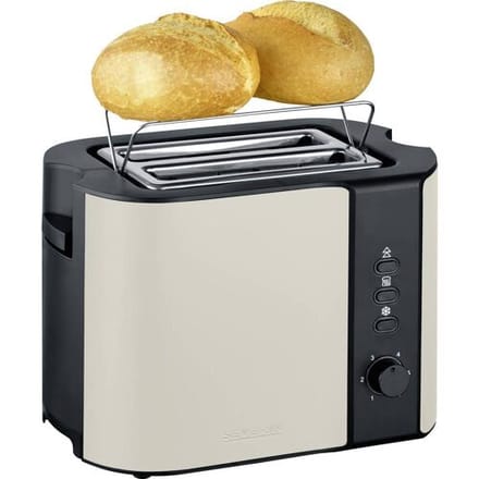 Severin AT9576 - broodrooster - 2 snede(n) - 800W - Beige
