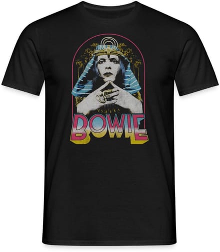 David Bowie Egyptian T-Shirt Heren