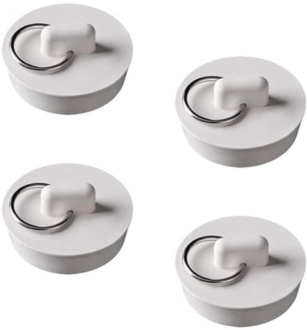 Dailygoods- Badstopper 4 Stuks - Rubber Afvoerstop - Universele