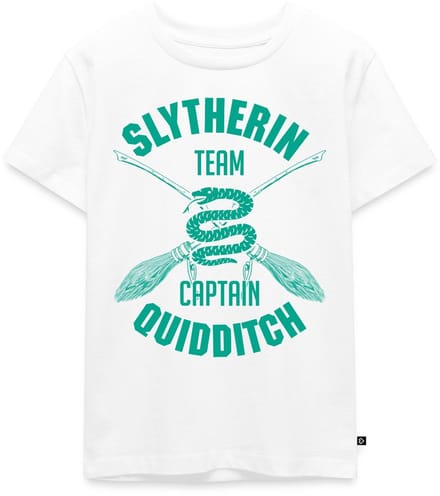 Harry Potter Slytherin Team Captain Quidditch Premium T Shirt Kinderen