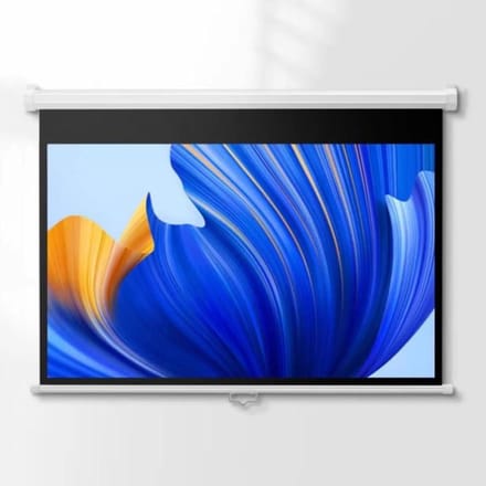 Projectiescherm - Filmscherm - Thuisbioscoop Ervaren - Zelfvergrendelend - 60 Inch - Wit