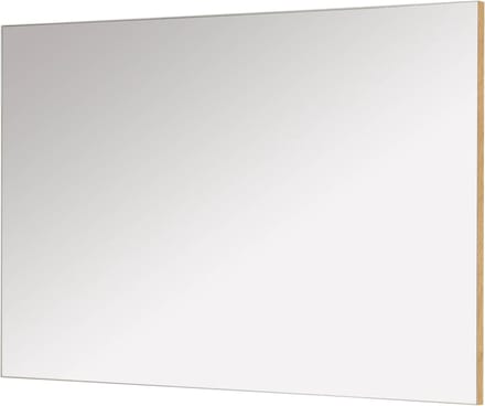 Spiegel Alicante Eiken - Rechthoek - Breedte 87 cm - Hoogte 60 cm - Diepte 3 cm