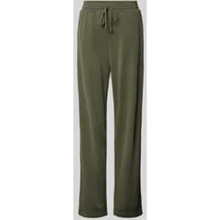 Straight leg stoffen broek met steekzakken, model 'Berin'
