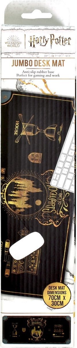 Harry Potter Back To Hogwarts Unisex Muismat - zwart/goudkleurig - Standard