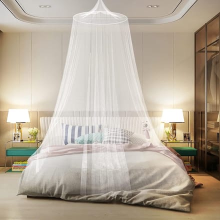 Dubbele Bedden Moskito Net - Bescherming tegen Muggen en Insecten (60 x 250 x 1200 cm)