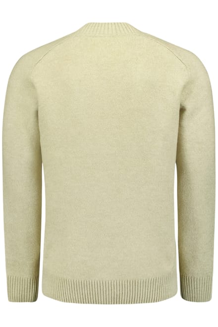 No Excess Pullover Crewneck 2 Coloured Jacquard With Wool Cement Größe: XXL | Pullover Outlet | Herren | Weiß