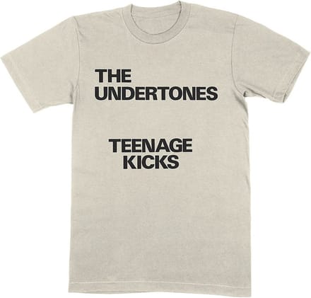The Undertones - Teenage Kicks Text Heren T-shirt - L - Creme