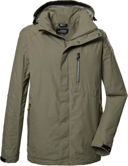 Killtec heren zomerjas - functionele jas - 41364 - groen - Carleb - maat L