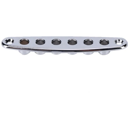 Gitaar String Through Plate Montage Ferrules Zinklegering Elektrische Basgitaar OnderdelenZilver white