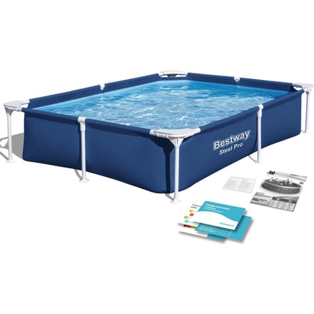 Bestway Steel Pro Zwembad - 221x150x43 cm