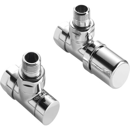 Zehnder Design Line valve set type B, angle shape 1/2" 838891