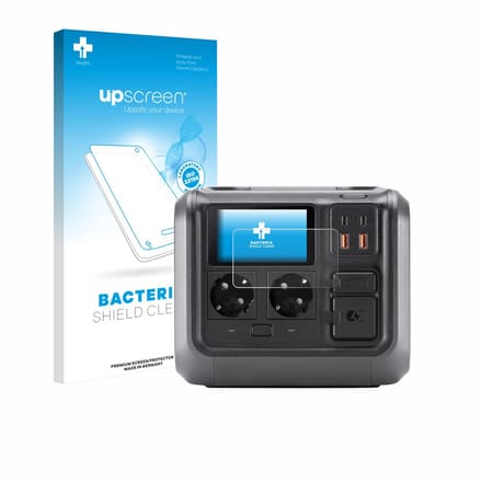 upscreen - Screenprotector voor DJI Power 500 - Folie Beschermfolie transparant antibacterieel