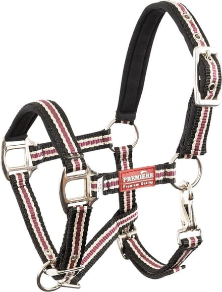 Premiere Veulenhalster Vivid Foal Zwart/Cream/Wine