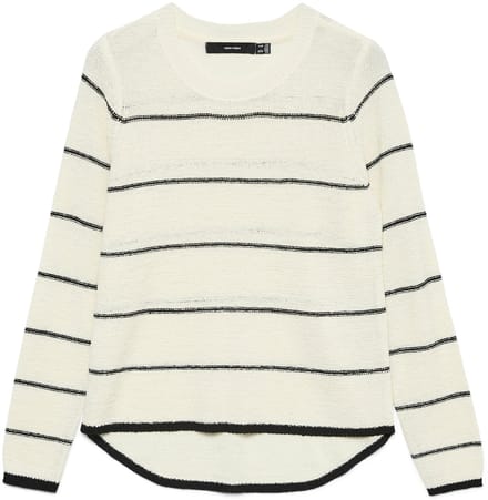 VERO MODA - VMNUEVOCHARITY LS O-NECK PULL BOO ENT - Dames - Gebreide truien