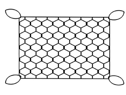 Talamex Tiptolon Opbergnet