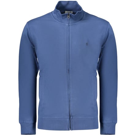 Coveri Beweeglijke Blauwe Katoenen Heren Sweatshirt