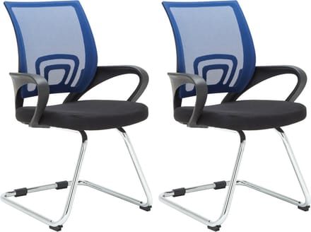 CLP Eureka Set van 2 Stoelen blauw