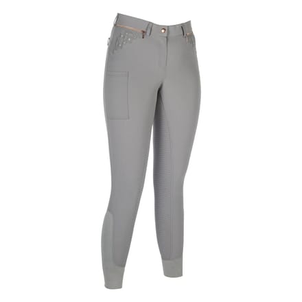 Damesbroek met volledige grip HKM Rosegold Sparkle