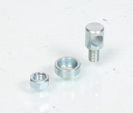 Serre tringle de garde boue Ø5 x L8mm pour mobylette cyclomoteur vélo cyclo