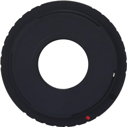 1 stuks C Mount Schroefmontage Lens Adapter Ring voor Canon EOS EF Mount DSLR Camera's black