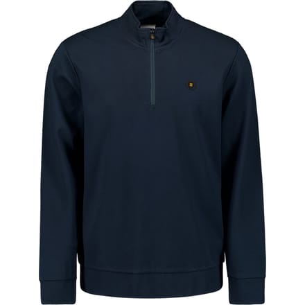 No Excess Sweater Half Zipper Deep Blue Größe: S | Pullover Outlet | Herren | Blau