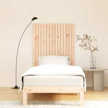 vidaXL - Wandhoofdbord - 95,5x3x110 - cm - massief - grenenhout