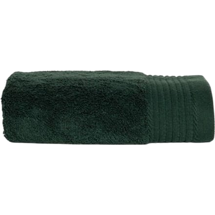 The One Towelling Handdoek Deluxe 50 (Donkergroen)