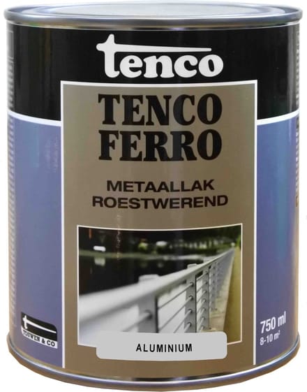 Tenco Metaallak Ferro - Aluminium - Zijdeglans 0.75l