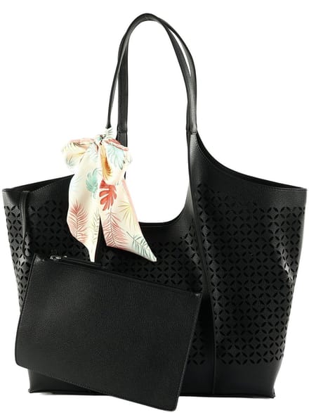 PICARD shopper schoudertas Menton City Shopper Black zwart
