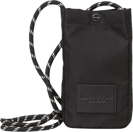 Marc O'Polo telefoontasje schoudertas Evyn Cellphone Bag Black zwart