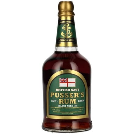 Pusser's Rum British Navy SELECT AGED 151 75,5% Vol. 0,7l