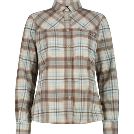 Dames lange mouwen geruit shirt CMP
