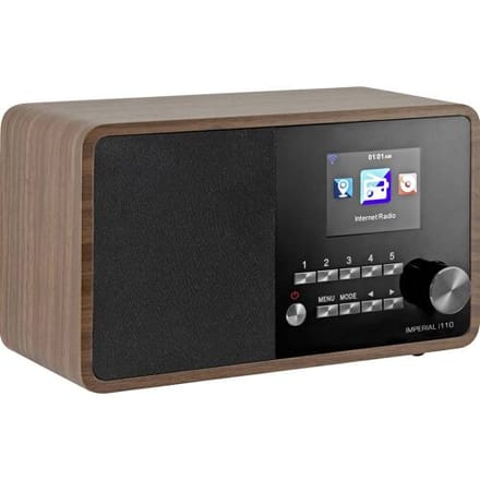 Imperial DABMAN i110 - Internetradio - WiFi - Mediaspeler - Bluetooth - Hout