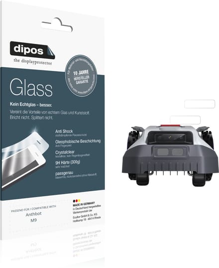 dipos – 2x Pantserfolie geschikt voor Anthbot M9 | 9H Screenprotector