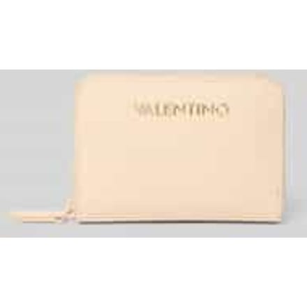 VALENTINO Portemonnee Alexia Zip Around Wallet Ecru Beige