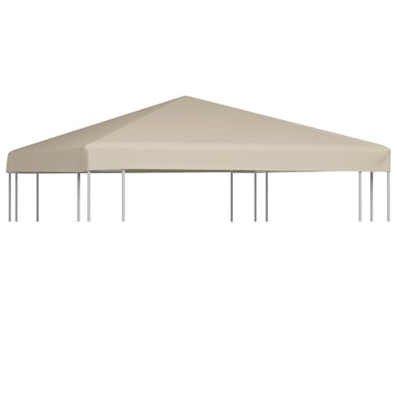 vidaXL - Prieeldak - 310 - g/m² - 3x3 - m - beige