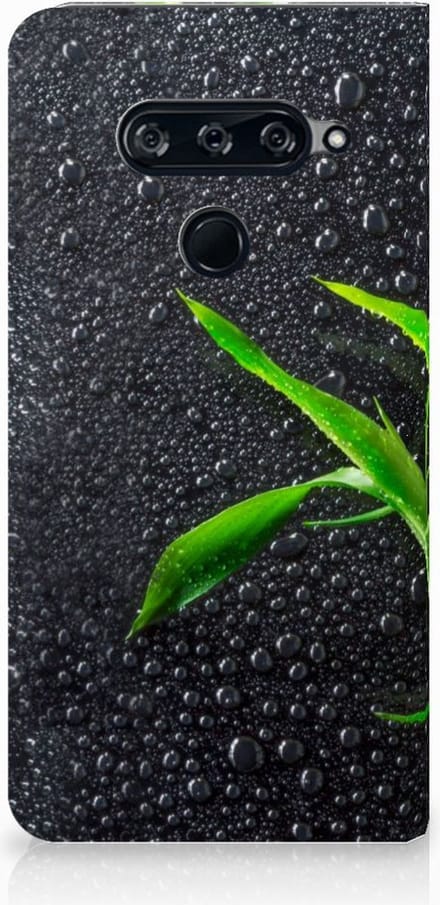 LG V40 Thinq Smart Cover Orchidee