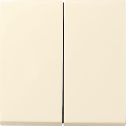 GIRA Systeem 55 Bedieningswip serie/wissel-wissel Crème wit 329501 (nieuw model)