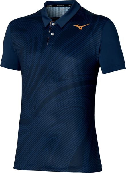 Mizuno Charge Shadow polo shirt heren navy