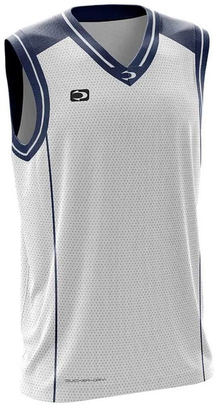 John Smith Balca 16 Mouwloos T-shirt Wit,Blauw S Man