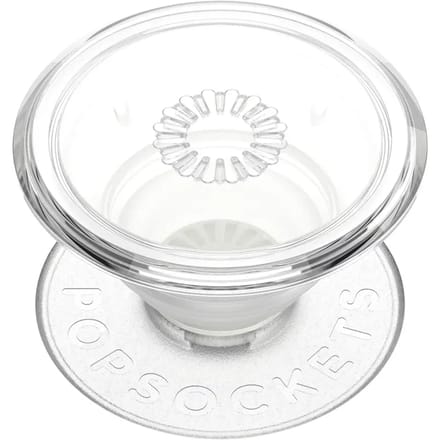 PopSockets PopGrip - Afneembaar - Clear
