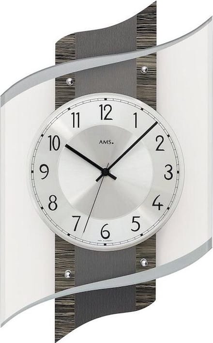 Wandklok radiogestuurd AMS - 5519