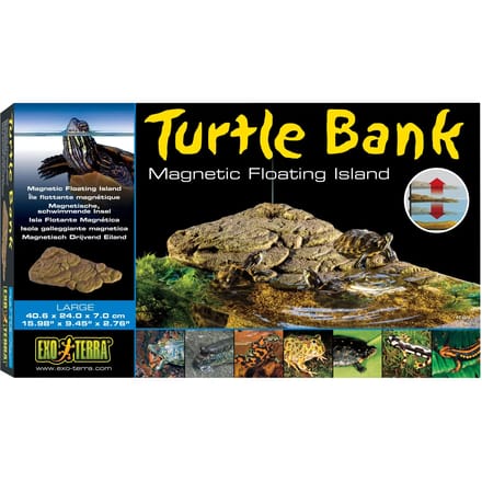 Magnetische drijvende decoratieset Exo Terra Turtle Bank Île