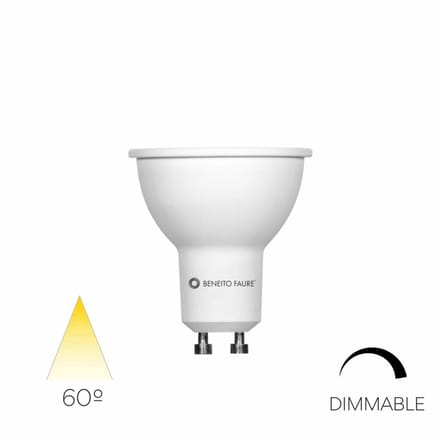 GU10 LED Lichtbron - Dimbaar Warm Wit Licht 2700K - Led lamp - 8W - 660lm