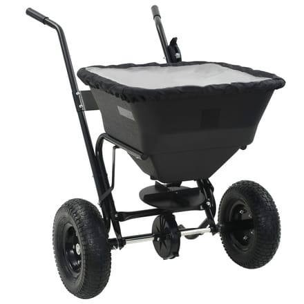 vidaXL - Strooiwagen - duwmodel - 45 - L - 106x73x76 - cm - PVC - en - staal