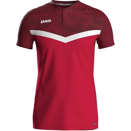 Jako Iconic Polo Heren - Rood / Bordeaux | Maat: 4XL